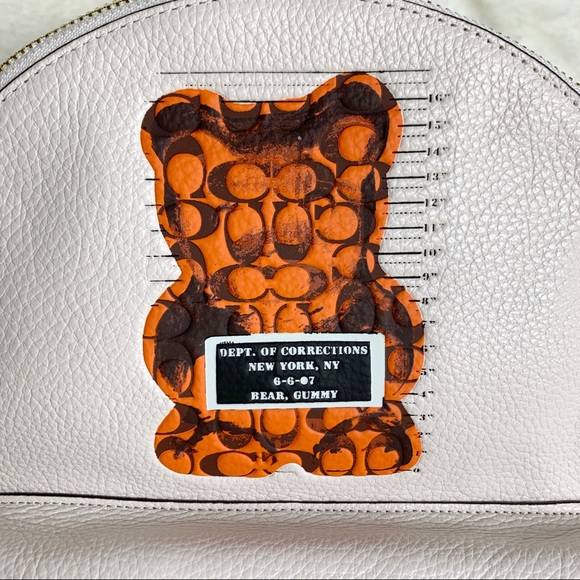🐻 Coach Medium Charlie Backpack With Vandal Gummy - Picture 6 of 13